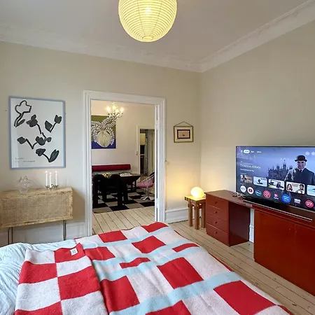 Design Flat With Stucco In Norrebro Copenhagen