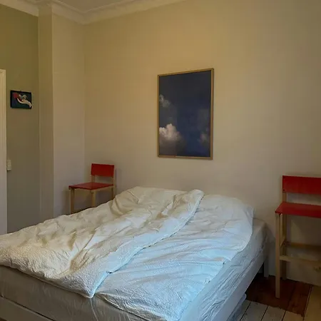 Apartment Design Flat With Stucco In Norrebro *