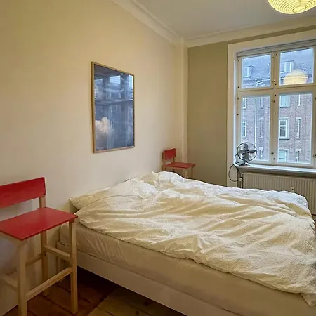 Design Flat With Stucco In Norrebro Apartment