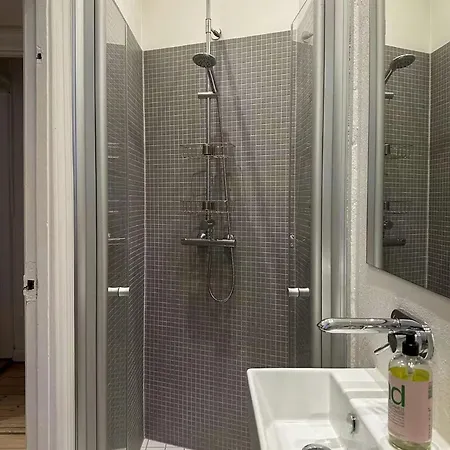 Apartment Design Flat With Stucco In Norrebro *