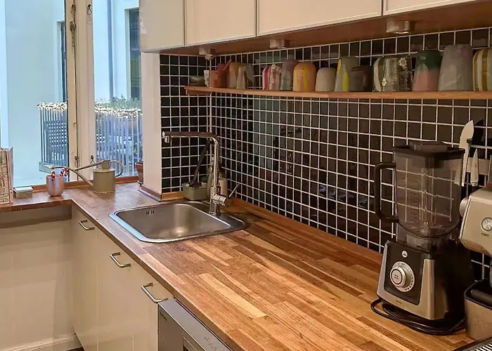 Design Flat With Stucco In Norrebro * Copenhagen